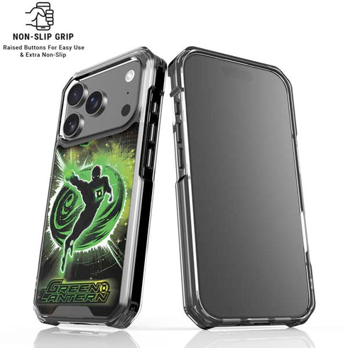 DC Comics Green Lantern Cosmic Action Pose iPhone 18 Pro Clear Case