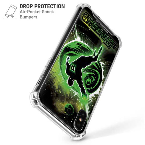 DC Comics Green Lantern Cosmic Action Pose iPhone X/XS Clear Case