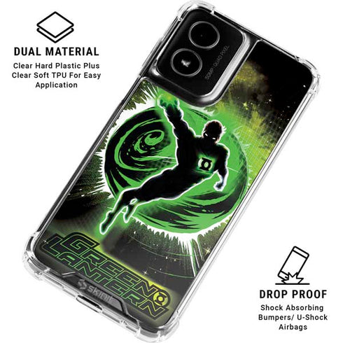 DC Comics Green Lantern Cosmic Action Pose Moto G Power 5G (2024) Clear Case
