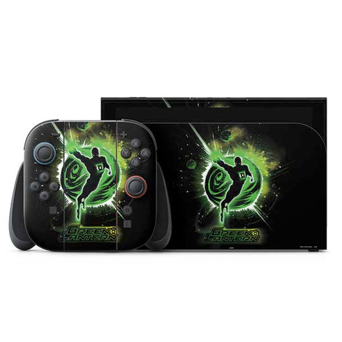 DC Comics Green Lantern Cosmic Action Pose Nintendo Switch 2 (2025) with Joy-Con Skin