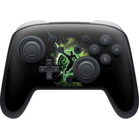 DC Comics Green Lantern Cosmic Action Pose Nintendo Switch 2 (2025) Pro Controller Skin