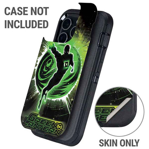 DC Comics Green Lantern Cosmic Action Pose Otterbox Defender iPhone Skin