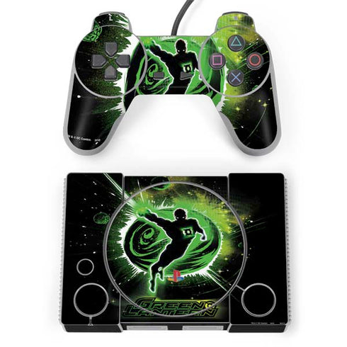 DC Comics Green Lantern Cosmic Action Pose PlayStation Classic Bundle Skin