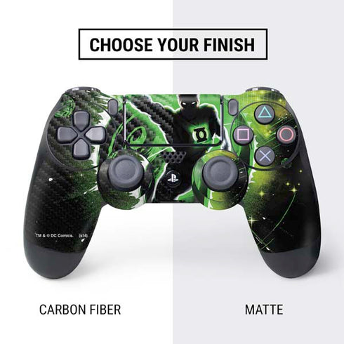 DC Comics Green Lantern Cosmic Action Pose PS4 Controller Skin