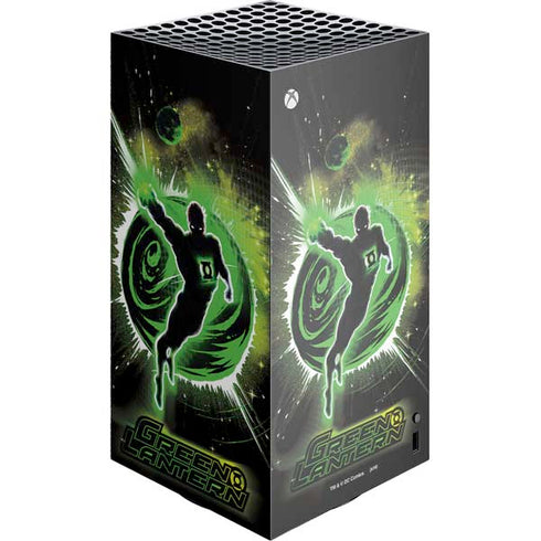DC Comics Green Lantern Cosmic Action Pose XBox Series X Digital Edition Console Skin