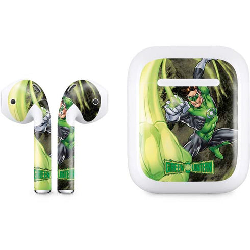 DC Comics Green Lantern Super Punch Apple AirPods Skin