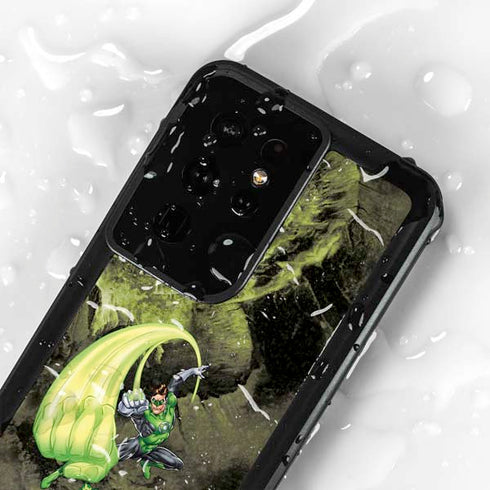 DC Comics Green Lantern Super Punch Galaxy S24 Ultra Waterproof Case