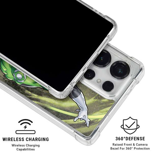 DC Comics Green Lantern Super Punch Galaxy S26 Ultra Clear Case