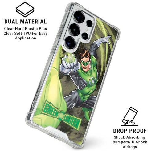 DC Comics Green Lantern Super Punch Galaxy S26 Ultra Clear Case
