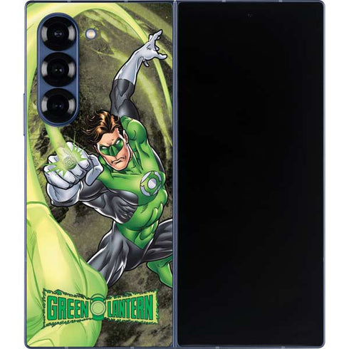 DC Comics Green Lantern Super Punch Galaxy Z Fold6 Skin