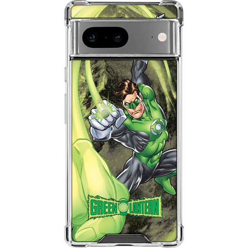 DC Comics Green Lantern Super Punch Google Pixel 8a Clear Case