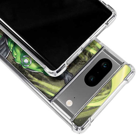 DC Comics Green Lantern Super Punch Google Pixel 8a Clear Case