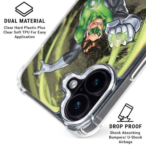 DC Comics Green Lantern Super Punch iPhone 16 MagSafe Case