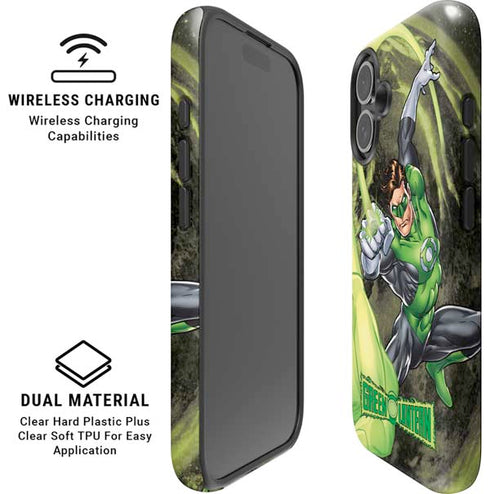 DC Comics Green Lantern Super Punch iPhone 16 Plus Magsafe Impact Case