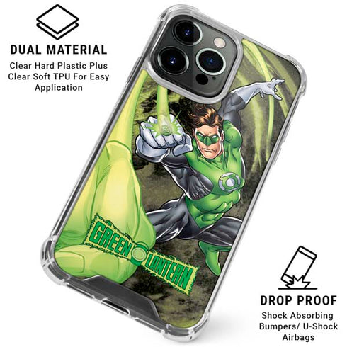 DC Comics Green Lantern Super Punch iPhone 16 Pro Clear Case
