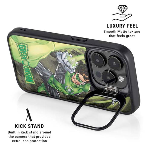 DC Comics Green Lantern Super Punch iPhone 16 Pro Kickstand Case