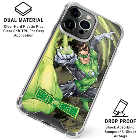 DC Comics Green Lantern Super Punch iPhone 16 Pro Max Clear Case