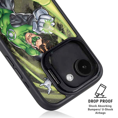 DC Comics Green Lantern Super Punch iPhone 16e Kickstand Case