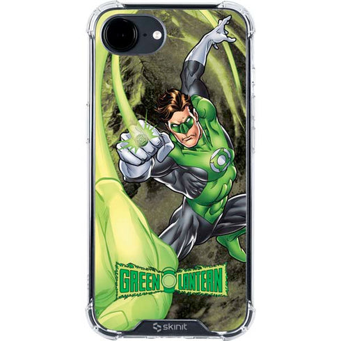 DC Comics Green Lantern Super Punch iPhone 16e Clear Case