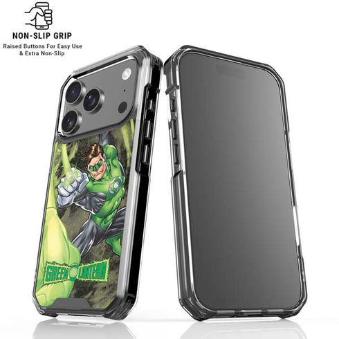 DC Comics Green Lantern Super Punch iPhone 18 Pro Clear Case
