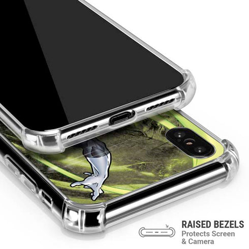DC Comics Green Lantern Super Punch iPhone X/XS Clear Case