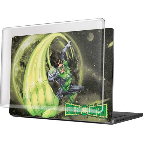 DC Comics Green Lantern Super Punch MacBook Pro 14in (2021-24) Case plus Skin