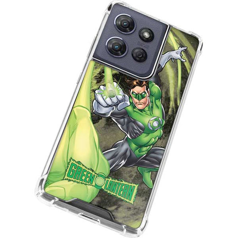 DC Comics Green Lantern Super Punch Moto G 5G (2025) Clear Case