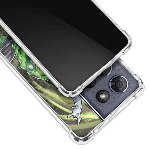DC Comics Green Lantern Super Punch Moto G 5G (2025) Clear Case