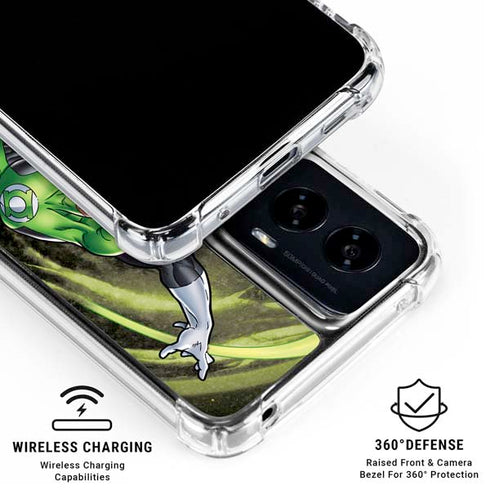 DC Comics Green Lantern Super Punch Moto G Power 5G (2024) Clear Case