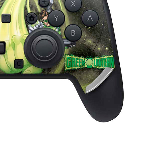 DC Comics Green Lantern Super Punch Nintendo Switch 2 (2025) Pro Controller Skin