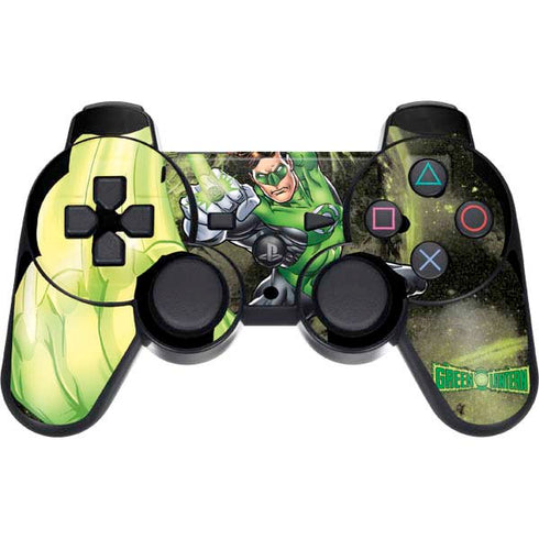 DC Comics Green Lantern Super Punch PS3 Dual Shock wireless controller Skin
