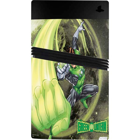 DC Comics Green Lantern Super Punch PS5 Pro Console Skin