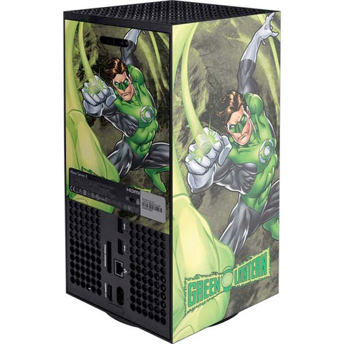 DC Comics Green Lantern Super Punch XBox Series X Digital Edition Console Skin