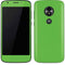Green Moto E5 Play Skin