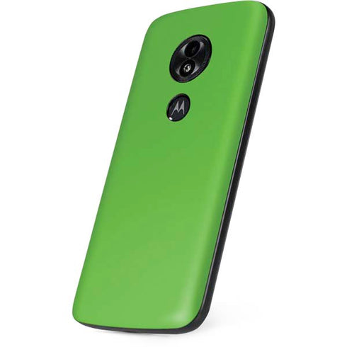 Green Moto E5 Play Skin