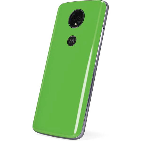 Green Moto E5 Plus Skin