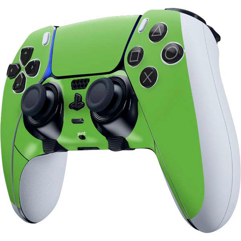Green Solid PS5 DualSense Edge Pro Controller Skin