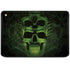 Liquid Blue Green Skulls HP Chromebook Skin