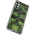 Liquid Blue Green Skulls Gabb Phone 4 Clear Case