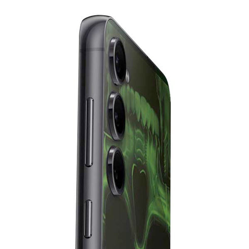 Liquid Blue Green Skulls Galaxy A16 5G Skin