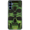 Liquid Blue Green Skulls Galaxy A35 5G Clear Case