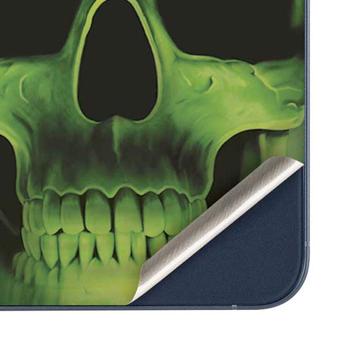 Liquid Blue Green Skulls Galaxy A35 5G Skin