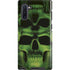 Liquid Blue Green Skulls Galaxy Cases