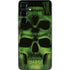 Liquid Blue Green Skulls Galaxy S25 Plus Skin