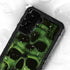 Liquid Blue Green Skulls Galaxy S24 Plus Waterproof Case