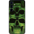 Liquid Blue Green Skulls Galaxy S24 Skin