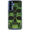 Liquid Blue Green Skulls Galaxy S25 Plus Clear Case
