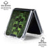Liquid Blue Green Skulls Galaxy Z Flip6 Clear Case