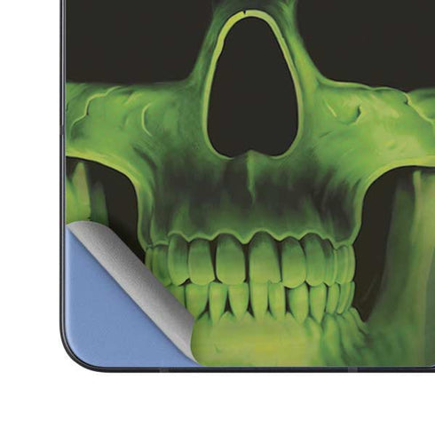 Liquid Blue Green Skulls Galaxy Z Fold5 5G Skin