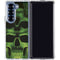 Liquid Blue Green Skulls Galaxy Z Fold6 Clear Case